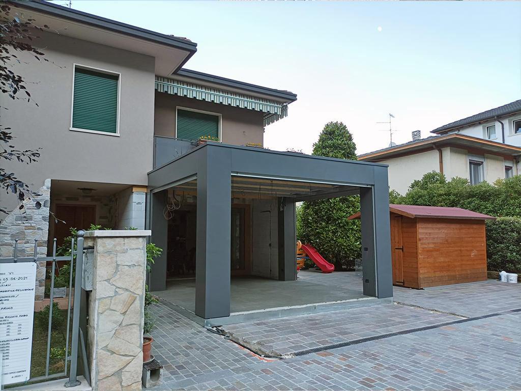Veranda-ferro-zincato-verniciato-StudioGPM-Vicenza-Padova Veranda in ferro zincato e verniciato